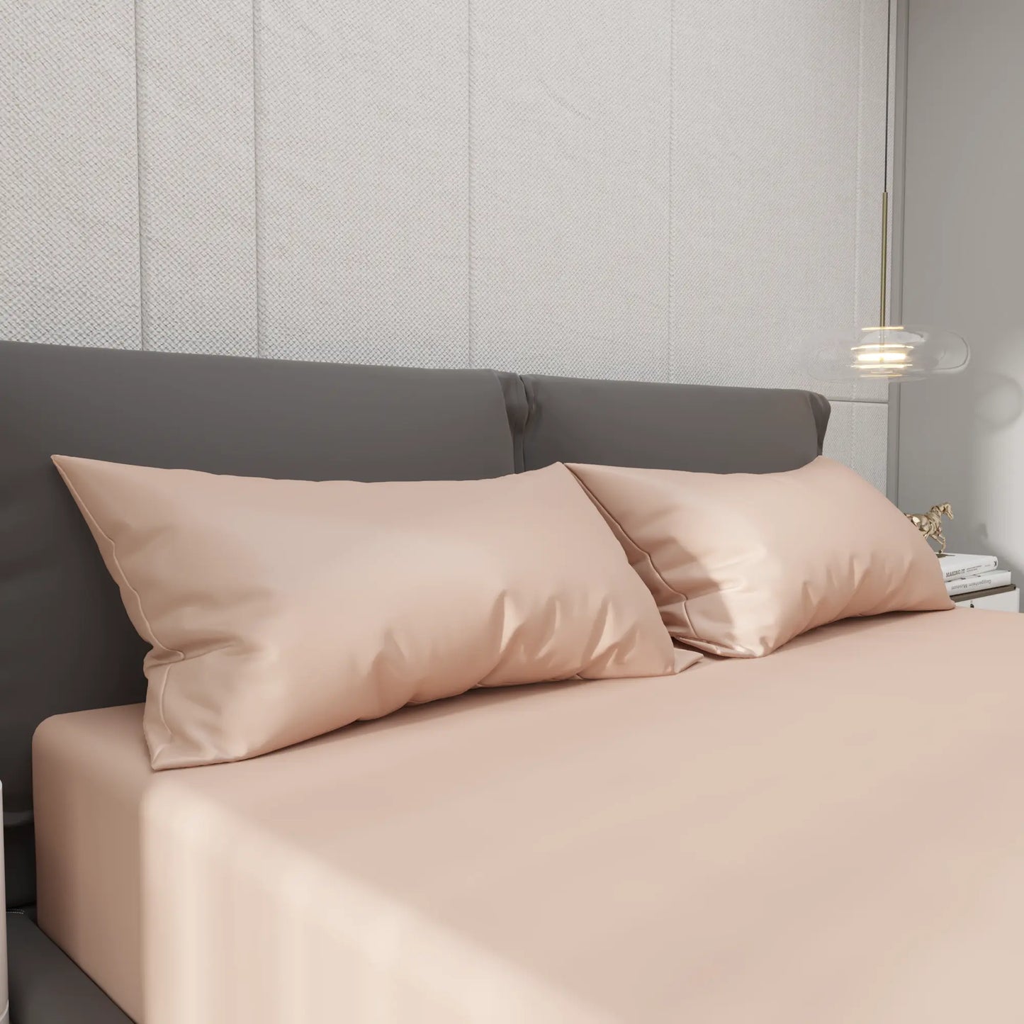 Navlaka za jastuk Ergorest Cotton Satin™ 50 x 70 cm – pješčano roza