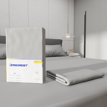 Plahte Ergorest Cotton Satin™ 100 % pamuk – elegantno siva