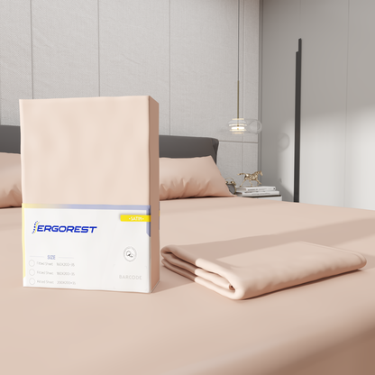Plahte Ergorest Cotton Satin™ 100 % pamučne satenske – pješčano roza